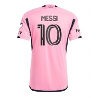 Pánský Fotbalový dres Inter Miami Lionel Messi #10 2024-25 Domácí Krátký Rukáv